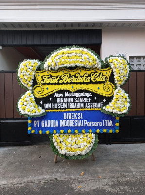 Papan Bunga Duka di Batu Aji