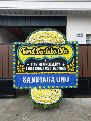 Papan Bunga Duka di Batu Aji